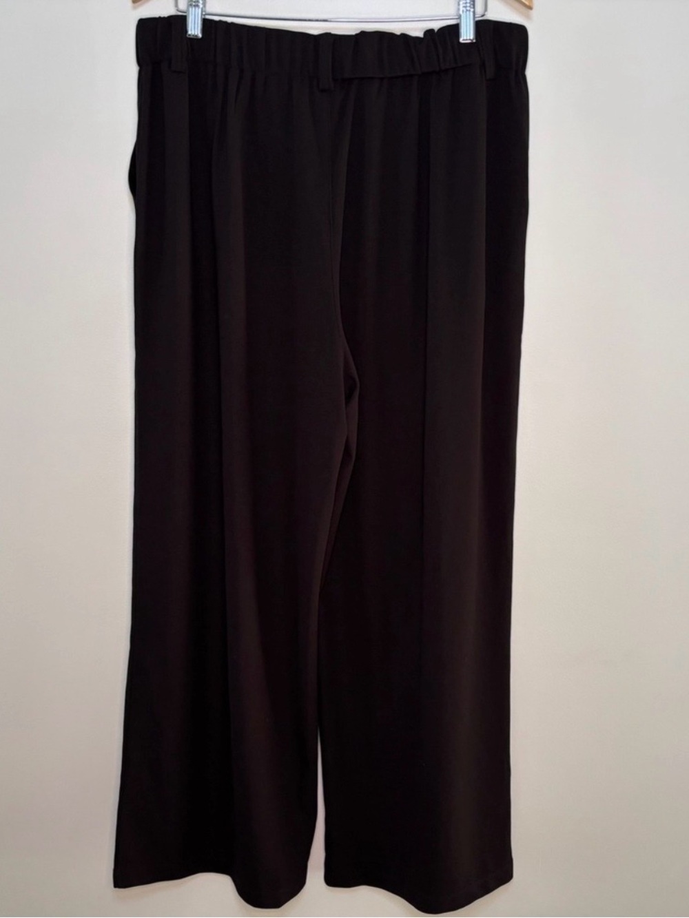 HALARA Black Wide-Leg Pull-On Pants